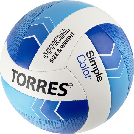 Купить Мяч волейбольный Torres Simple Color любительский р.5 в Черноголовке 